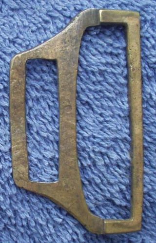 Sword Belt Plate Keeper - Roman Numerals