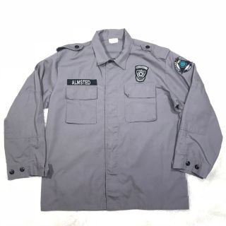 Vintage Wackenhut Military Tactical Shirt Nmg Size Large Reg Nato 7080/0414