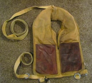 Us Army Air Force Aaf Ww2 Pilot B - 5 " Mae West " Life Preserver Vest