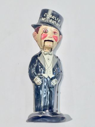 Charlie Mccarthy Tin Wind Up Toy