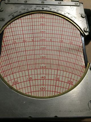 WW2 British Canadian RAF RCAF Aircraft Navigation Computor Mark 3 8