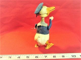 Vintage 1930s Tin Windup Donald Duck Waddler - Schuco,  Germany - - - RARE 3