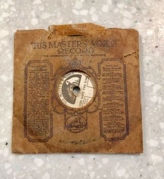 Antique Queen mary dolls house miniature record and newspaper.  Very rare 3