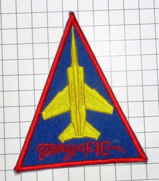 Non Usaf Military Patch Air Force Mirage F1c Jet Fighter