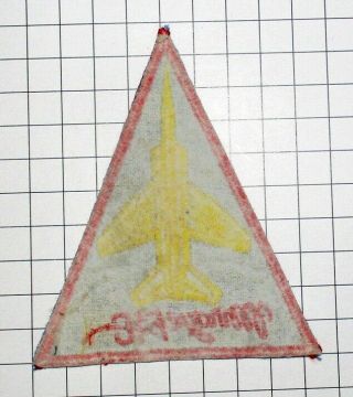 NON USAF MILITARY PATCH AIR FORCE MIRAGE F1C JET FIGHTER 2
