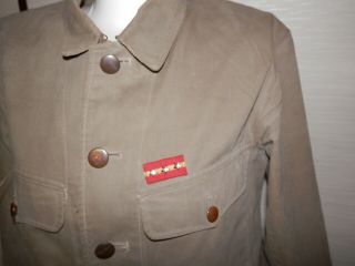 WW2 Japanese Army 98 Battle clothes for summer.  1940 Mr OKUMURA.  Very Good.  2 - 1 2