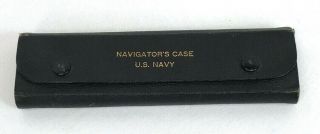 Vintage Us Navy Navigators Instrument Case