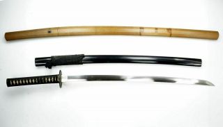 Art Mountings: Authentic Japanese Katana Sword 420Yr Antique Samurai Nihonto 2