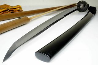 Art Mountings: Authentic Japanese Katana Sword 420Yr Antique Samurai Nihonto 6