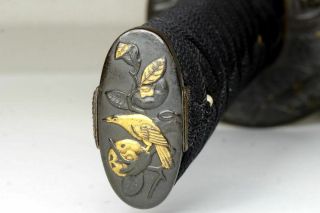 Art Mountings: Authentic Japanese Katana Sword 420Yr Antique Samurai Nihonto 7