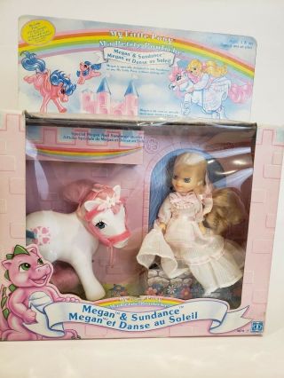 My LITTLE PONY Megan and Sundance Toy set 1985 Hasbro MLP G1 Vintage Collectible 10