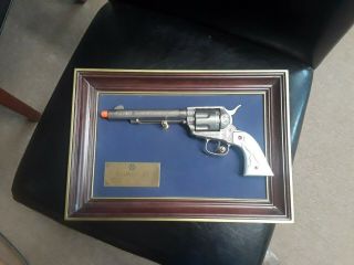 Vintage Nichols Stallion 45 Cap Gun With Frame