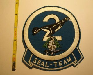 Extremely Rare Vietnam Era Seal Team 2,  Navy Seal Squadron Patch.  Rare