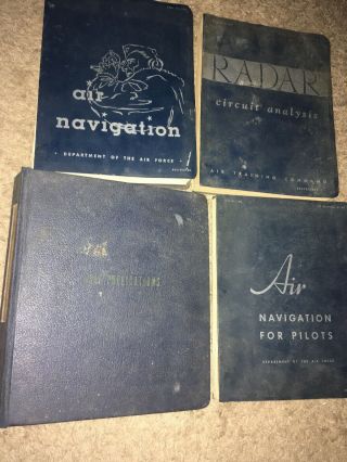 3 Air Navigation Department Of Air Force Manuals Book Radar Navigation For Pilot