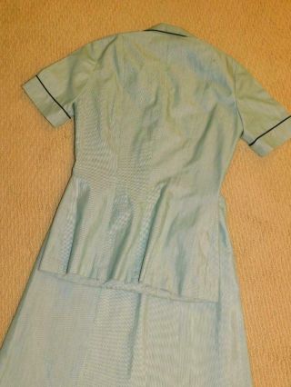 Vintage 1959 U S ARMY Womans Basic Summer UNIFORM bouse skirt SIDRAN Sz 10 Long 9