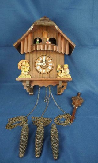 Vintage Regula Hummel Cuckoo Clock Western Germany