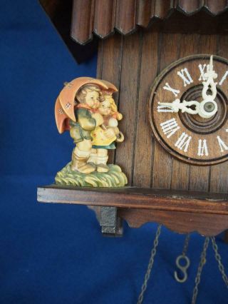 Vintage REGULA Hummel Cuckoo Clock Western Germany 3