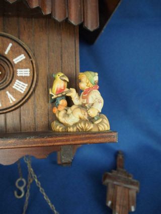 Vintage REGULA Hummel Cuckoo Clock Western Germany 4