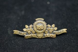 Ww1 Canadian 185th Battalion Cef Cape Breton Highlanders Collar Badge