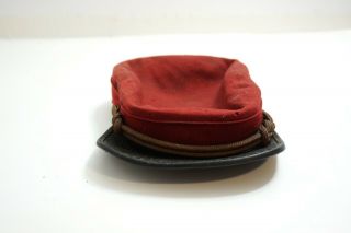 Antique Civil War Red Cap Kepi Hat Marked Military Clothers Philada ?