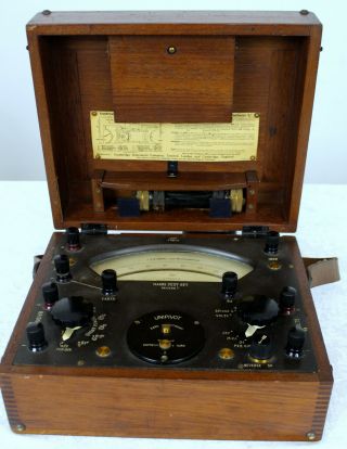 Cambridge Instrument Company Universal Electrical Test Testing Set Equipment