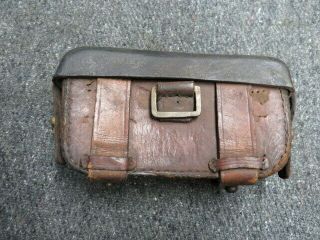 Imperial German Model 1887 Ammo Pouch - 11mm Mauser - Dated 1888 - Unit Marked