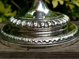 Antique Tiffany & Co Silverplate Harvard Student Oil Lamp w/ Globe SCARCE 2