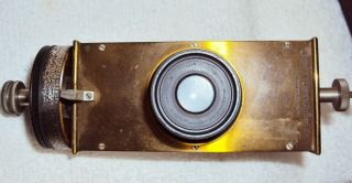 Bausch & Lomb Optical Antique Brass Specialized Lens Precision Wheel Mechanism 6