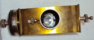 Bausch & Lomb Optical Antique Brass Specialized Lens Precision Wheel Mechanism 7