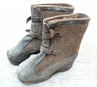 German Ww 2 Soldier Winter Boots - East Front