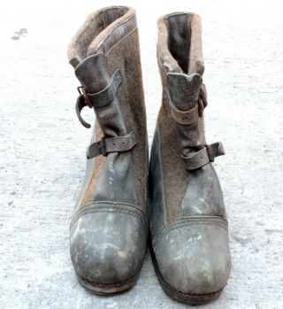 German WW 2 Soldier Winter Boots - East Front 6