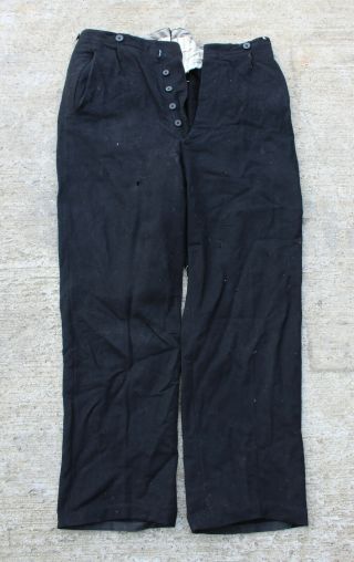 German Ww 2 Black Pants