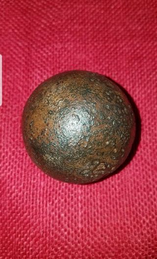 Cannon ball,  Civil war relic,  Battle of Vicksburg.  CIVIL WAR ARTILLERY 5
