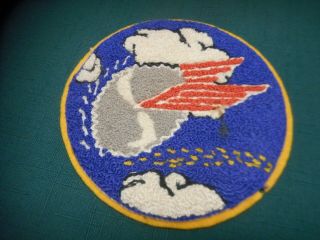 WWII USAF Military 41st Fighter Squadron Flying Buzzsaws Patch 4 Ralph 2