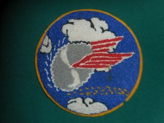WWII USAF Military 41st Fighter Squadron Flying Buzzsaws Patch 4 Ralph 3