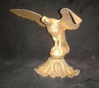Eagle Finial Eagle Decorative Architectural Finial Federal Style Gilded Metal