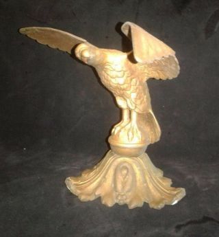 EAGLE FINIAL Eagle Decorative Architectural Finial Federal Style Gilded Metal 3