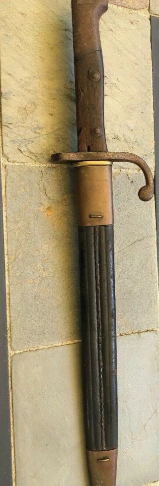 Bayonet Brazilian Mauser Model 1908 Export From The 1908 Rifle Simson & Co Suhl