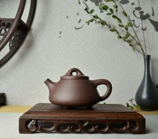 100 High - End Clay Chinese Yixing Zisha Clay Handmade " Shipiao " Teapot,  240cc