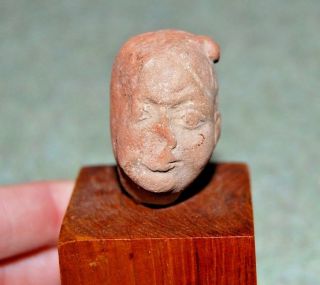 4 - Ancient Greco - Roman Greek Terracotta Head Bust Figure Artifact - Figures 8