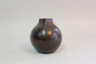 Fine Art Deco Signed Bronze Vase S29 2