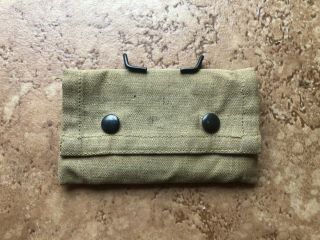 Ww1 Sanitary Troops Diagnosis Tag Pouch First Aid Medical Us Army