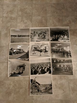 Vintage 1941 Wwii Black & White Photos Pictures Of " Camp Barkeley " - Rare