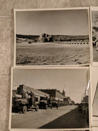 Vintage 1941 WWII Black & White Photos pictures of 