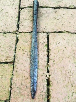 900 AD Antique Long Viking Spear Lance Halberd Spearhead N sword rapier 12