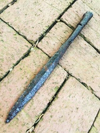 900 AD Antique Long Viking Spear Lance Halberd Spearhead N sword rapier 9
