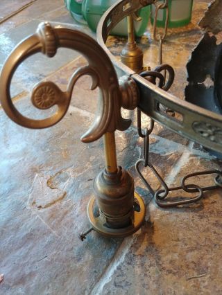 Arts & Crafts/mission Brass chandelier,  light fixture,  antique,  sconce,  lamp 14 8