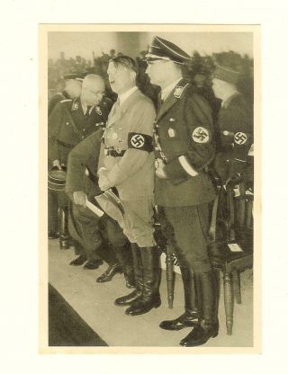 Nazi Germany Propaganda Adolph Hitler Dr.  Goebbels Deutschland Erwacht Card 213