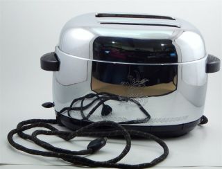 Vintage Chrome Westinghouse Toaster Model To - 71 115v 1000w