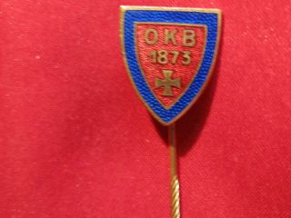 Orig.  Old German Patriotic Pin Okb